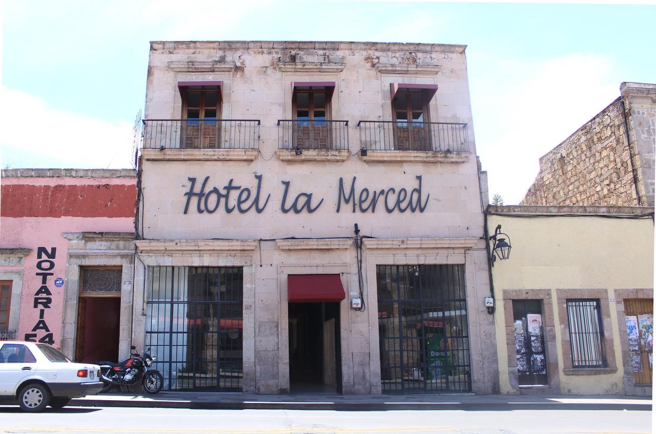 Hotel La Merced Morelia Exterior foto